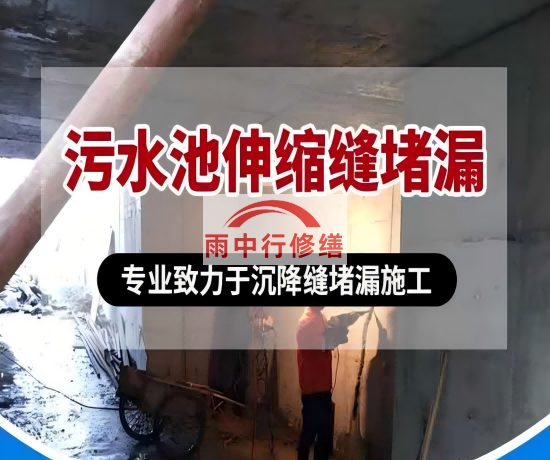 莆田大吉铁塔污水池（沉淀池）堵漏案例